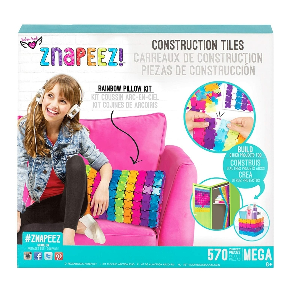 Znapeez! Construction Tiles 570 Pieces